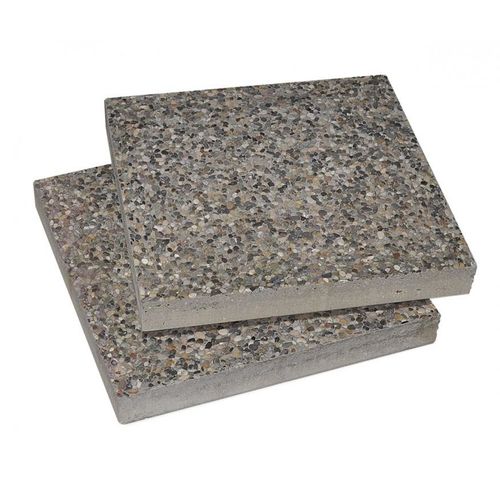 Waschbetonplatte 50/50/3,7cm St&uuml;ck