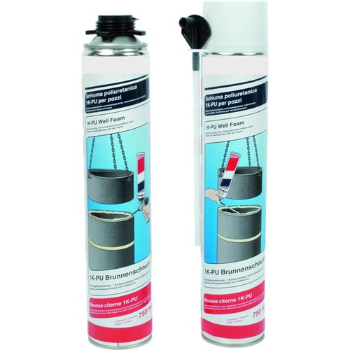 Brunnenschaum 1 K-PU P.A. 750ml