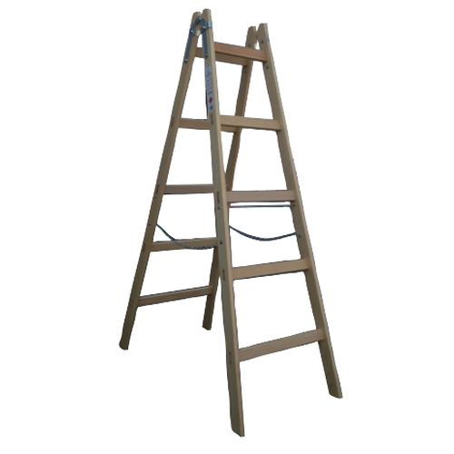 Holz Stehleiter 6 Sprossen