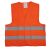 Warnweste Floureszierend XL