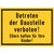 Hinweisschild "Baustelle"