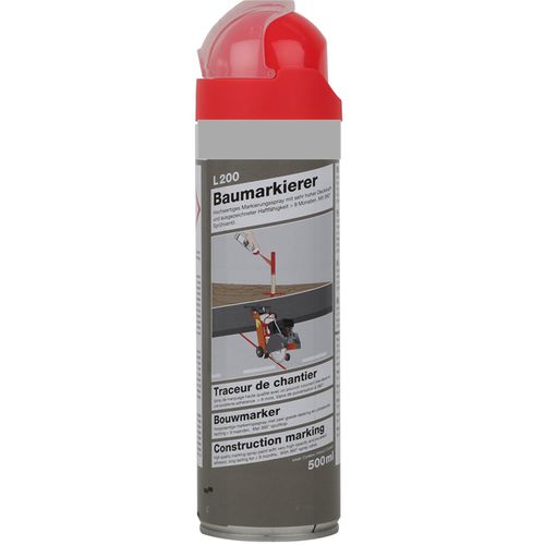 Baumarkierer 500ml 5* rot