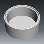 Beton Bodenring 600 x 550 x 80