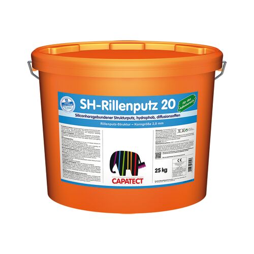 Capatect SH-Rillenputz Abget&ouml;nt 25kg