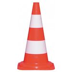 Leitkegel PVC 75cm/ 5 St&uuml;ck