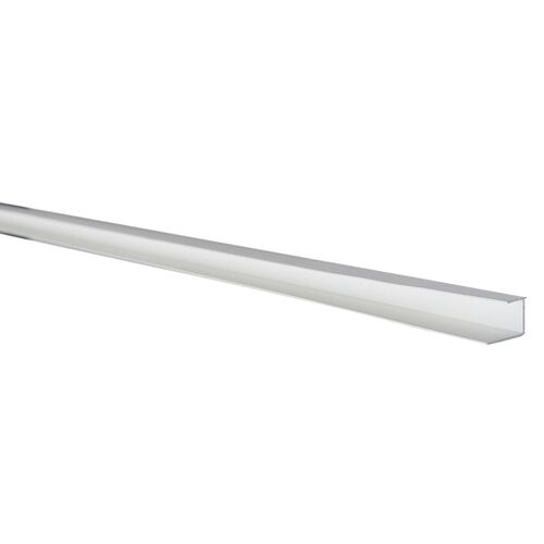 PVC-Einfassprofil Weiss 12,5mm