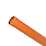 PVC Haus Kanal-Rohr NW 110 2000mm (Lieferung)