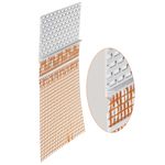 Capatect Dachbel&uuml;ftungsprofil 2,50m