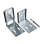 T&uuml;rpfosten-Steckwinkel/ Set Profil 100 (Lieferung)