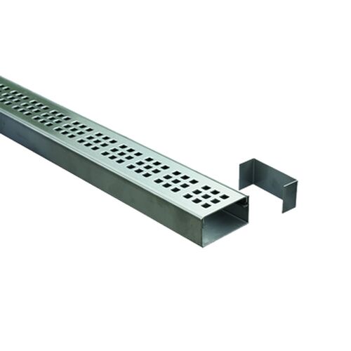 H&auml;usler Edelstahlrinne in Plattenst&auml;rke