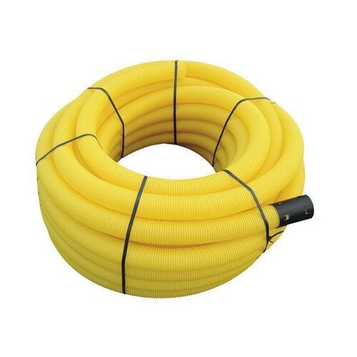 Drainagerohr Schlauch ungelocht 100mm/ Rolle 50m