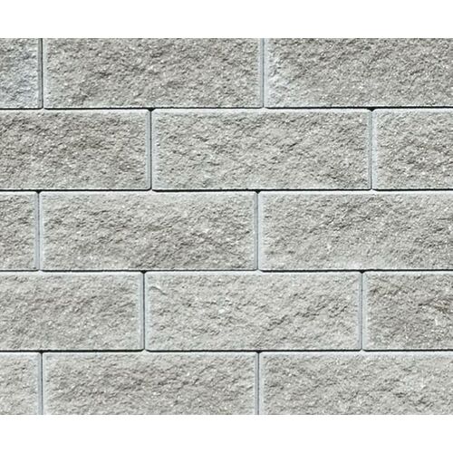 Friedl Faro Zaun- und Mauerstein 40 x 20 x 15 / St&uuml;ck grau