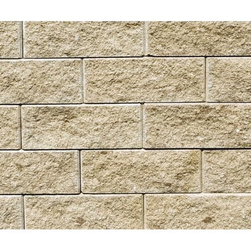 Friedl Faro Zaun- und Mauerstein 40 x 20 x 15 / St&uuml;ck kalkstein schattiert
