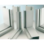 St&auml;nderwandzarge / St&uuml;ck 2000 x 1000 MW 80 / Profil 100 mit Bodeneinstand