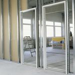 St&auml;nderwandzarge / St&uuml;ck 2000 x 1000 MW 105 / Profil 125 mit Bodeneinstand