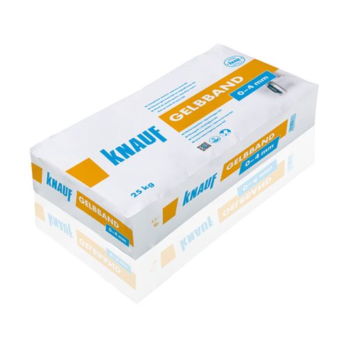 Fl&auml;chenspachtel/Spachtelgips Gelbband 0-4mm/Sack 25 kg