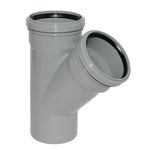 HT-Einfachabzweiger 100/100mm 45&deg;