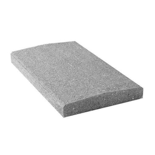 Friedl Betonabdeckplatte Bischofsm&uuml;tze grau 50x38x6cm ohne Wasernase
