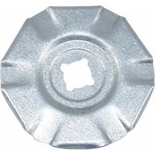 D&auml;mmstoffteller Metall 80mm / Karton 250 Stk.