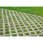 AKTION Rasengitterstein grau