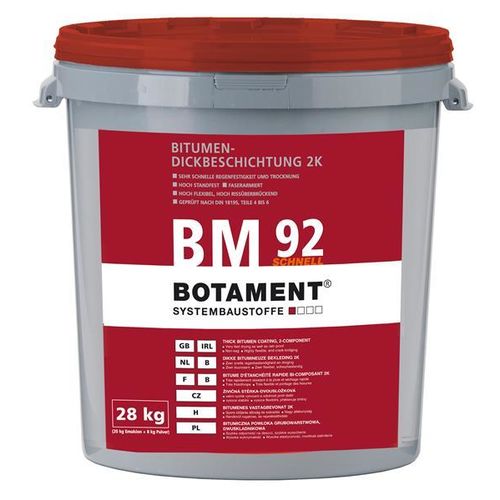 Botament Bitumen Dickbeschichtung BM92 schnell