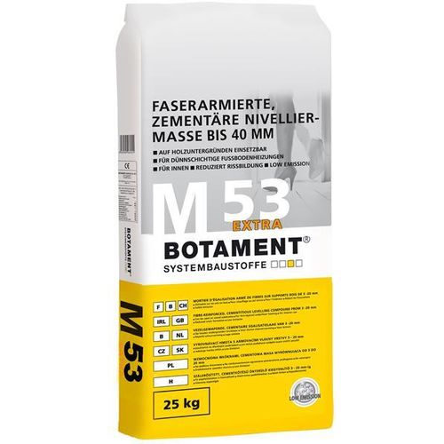 Botament Niveliermasse M53 Extra 25kg