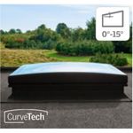 VELUX&reg; Flachdachfenster Konvex Glas