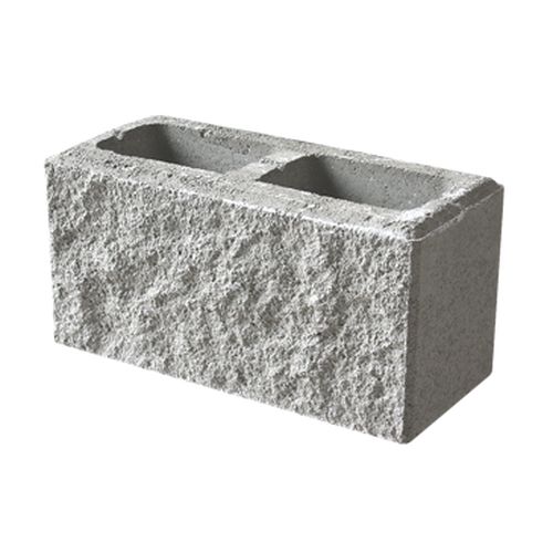 H&auml;usler "Alpen New Generation" Normalstein 40x18x20cm nordic-grau