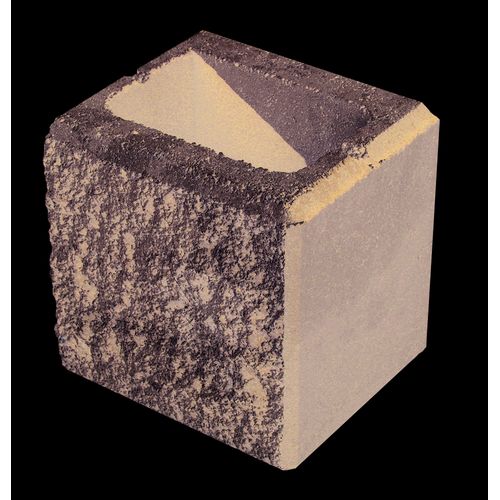 H&auml;usler "Alpen New Generation" Halbstein 19,7x18x20cm perlmutt