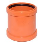 PVC Kanal-&Uuml;berschiebmuffe 125mm