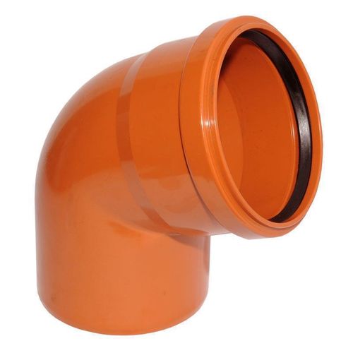 PVC Haus Kanal-Bogen NW 110/ 67&deg;