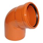 PVC Haus Kanal-Bogen NW 160/ 67&deg;