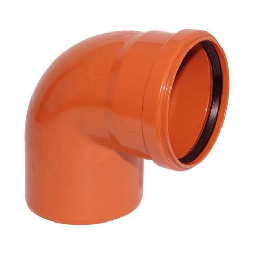 PVC Haus Kanal-Bogen NW 160/ 87&deg;